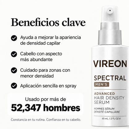 VIREON® Serum Avanzado para el Crecimiento de Barba y Cabello