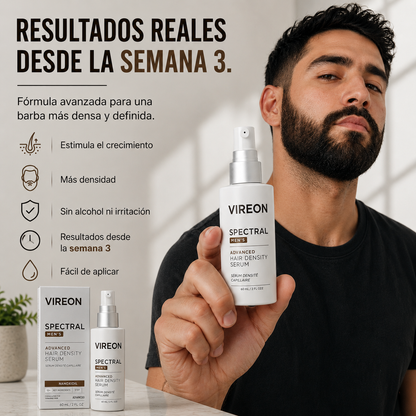 VIREON® Serum Avanzado para el Crecimiento de Barba y Cabello